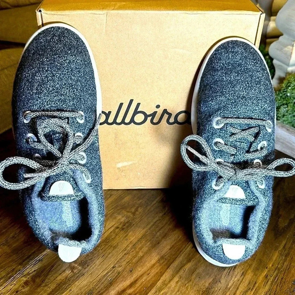 SALE allbirds wool runners women’s sneakers shoes usa size 9 gray color - Picture 5 of 8